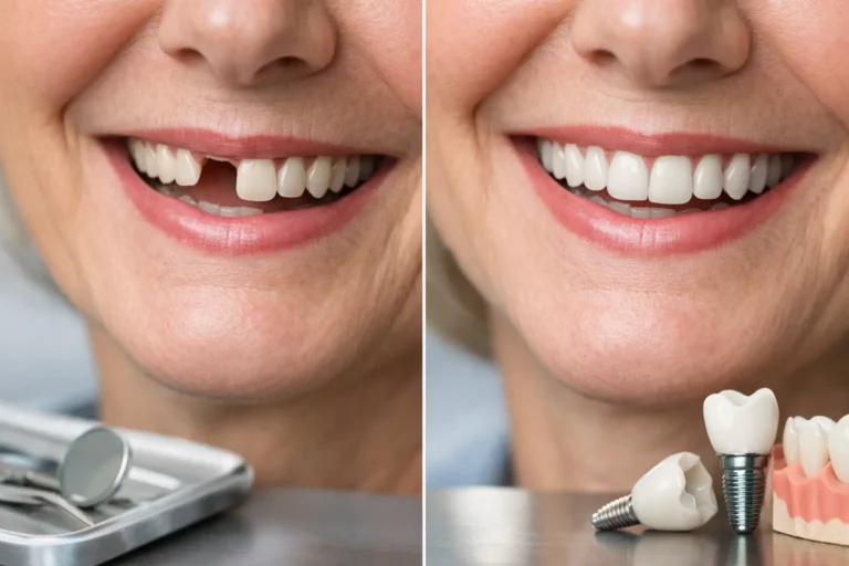 Antes e depois implante dentário: o que muda