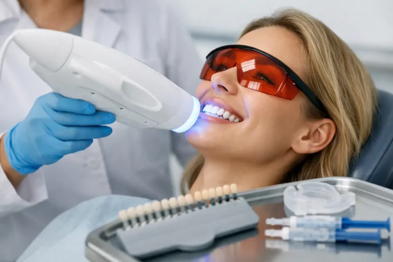 Passo a passo do clareamento dental seguro