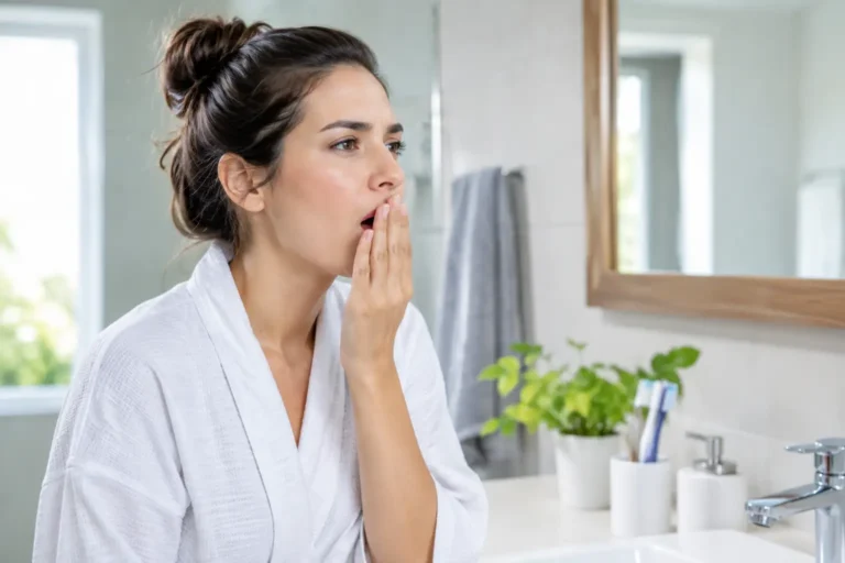 Como evitar mau hálito matinal todos os dias